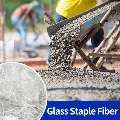 chopped strand fiberglass high silica glass fiber chopped precursor is used for concrete building materials